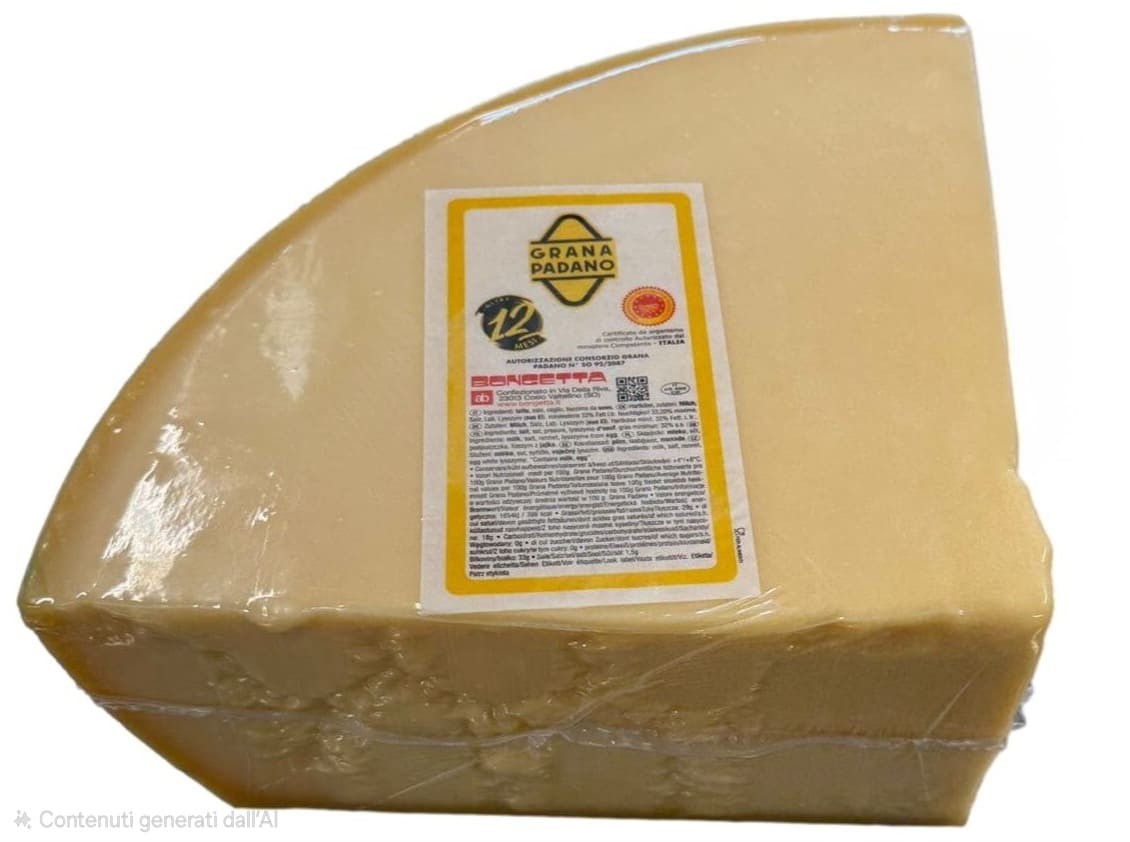 GRANA PADANO dop 1/8 12 mesi